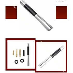 Resim Mazda 6 Uyumlu Alüminyum Karbon Fiber Oto Araç Anten Çubuğu Gri 