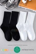 Resim Color Socks 4 Çift Spor Atletik Çorap Seti (ANTİBAKTERİYEL) 