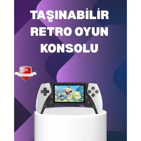 Resim Elektronikçim 64GB Hafızalı Emülatör Destekli Oyun Konsolu 