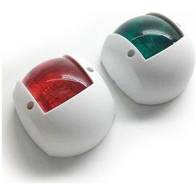 Resim Fortunelane Tekne Işıkları Led 12v-24v Yeşil Sinyal Işığı Çiftli Ip66 3w 1nm Mesafe 