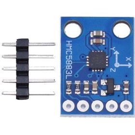 Resim Hobimekatronik 3 Eksen Pusula Sensörü Hmc5883L Gy-273 