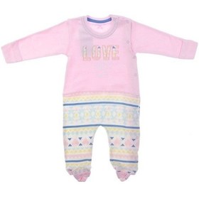 Resim Aziz Bebe Kız Bebek Pembe Tulum Pembe 