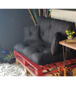 Resim Fabrica Home Design Moscow, Palet Üstü Minder, Bahçe Minderi, Balkon Minderi , Yer Minderi, 