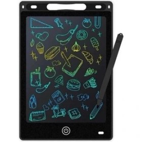 Resim Asil Acar Home 20 Inc Renkli LCD Grafik Dijital Kalemli Çizim Tableti Yazı Tahta Not Yazma Eğitim Tableti Siyah 