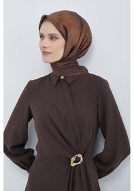 Resim Armine Saf İpek Sura Eşarp-2026 İlkbahar-yaz- 95010d Kiremit 