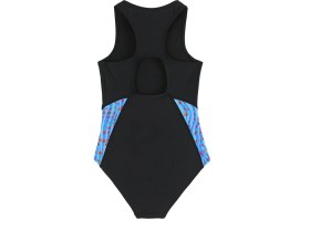 Resim Slazenger Spl Racerblk JN43 Kız Çocuk Mayo Siyah / Turkuaz 