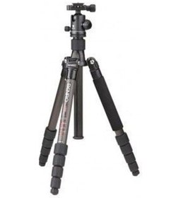 Resim Benro C-0690T B00 Carbon Fiber Travel Angel Tripod Top Kafa ile 