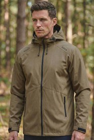 Resim Ghassy Co Erkek Rüzgarlık/Yağmurluk Outdoor Omuz Detaylı Mevsimlik Füme Spor Ceket 