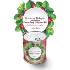 Resim Emt Pazarlama® Konserve Bahçem Evde Konservede Fındık Turp Yetiştirme Kiti 