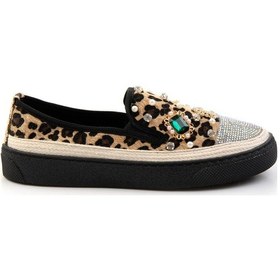 Resim Bambi Leopar Kadın Casual Ayakkabı K01678016304 Leopar 