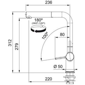 Resim Franke Maris MRG 120-35-35 Avena Granit Eviye + Active Plus Doccia 2.0 Armatür + Comfort Sıvı Sabunluk Üçlü Set 