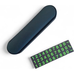 Resim MeerKate Fosforlu Araç Içi Numaratör, Numara Göstergesi, Açılır Kapanır Numara Göstergesi, MEER1020 