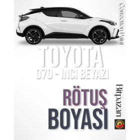 Resim Flea Market Chr - 070 Uyumlu - Inci Beyaz Sedefli̇ Rötüş Boyası 25+25 ml Çift Şişe 