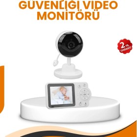Resim Shopwave Ebeveyn Kontrollü 2.8 Inç Bebek Monitörü Güvenli Izleme 