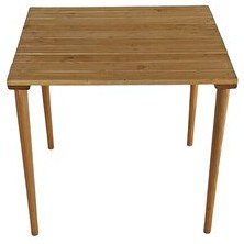 Resim Avcı Market Katlanıp Toplanabilen Çantalı Ceviz Ahşap Kamp Masası 