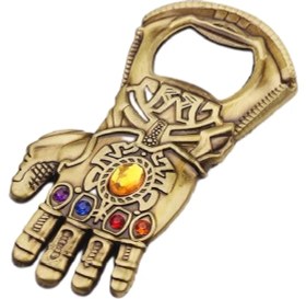 Resim Schulzz Metal Marvel Thanos Şişe Kapak Açacağı 