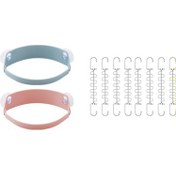 Resim Guangdong Spirit Wonder Magic Askılar Metal Yerden Tasarruflu Askılar Mutfak Yaratıcı Emme Çöp Torbası Tutucu ile 8 Paket 