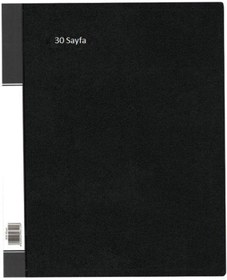 Resim Noki Sunum Dosyası 30 Lu - Siyah 