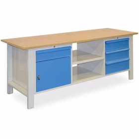 Resim Star Çelik Çalışma Tezgahı-Yükseklik Ayarlı Ayak-03 Hdt 2-2130 Mm N11.619 