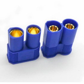 Resim EC8 Dişi Erkek Konnektör Çifti 8Mm Banana Tip Altın Kaplama 200A 