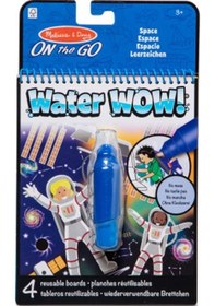 Resim Melissa And Doug Water Wow Su İle Boyama Kitabı Uzay 