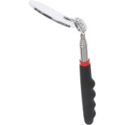 Resim Xiyu Shop Siyah Stil 5cm Kaymaz Saplı 50MM Araba Teleskopik Algılama Lensi Paslanmaz Çelik Muayene 360 ​​derece Yuvarlak Ayna Taşınabilir Onarım Aracı (Yurt Dışından) 