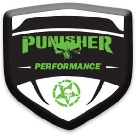 Resim Genel Markalar PUNISHER TASARIMLI 3D KABARTMALI SİPERLİK CAMI STİCKER 08 