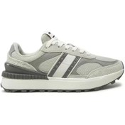 Resim Tommy Hilfiger TJW TECH RUNNER Kadın gri Sneaker EN0EN02705P06 