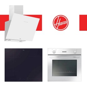 Resim Hoover Harmeni Ankastre Set (HDG6C1GWTK + HH64CCB + HON100W) 