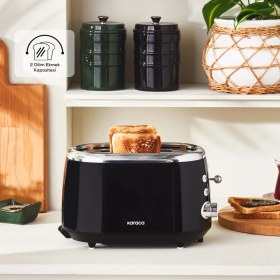Resim Karaca Crusty Ekmek Kızartma Makinesi Black 