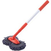 Resim Ximistore9 Uzatılabilir Çift Başlı Araç Yıkama Süngeri - 115cm'e Kadar Uzayan Alüminyum Sap 