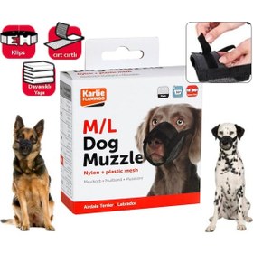 Resim Karlie Flamingo Soft Naylon Köpek Ağızlığı 44 - 74 CM 