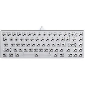 Resim Glorious Pc Gaming Race Keyboard Barebone 2 White Ice - Compact 