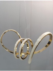 Resim Kelebek Gold Kristal Tekli Sarkıt 3renk Gold 