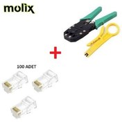 Resim Network Set Cat5 Rj45+ Rj45 Sıkma Ağ Pensesi + Kablo Soyucu Diğer