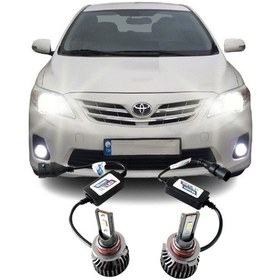 Resim Megamarket06 Toyota Corolla E150 Led Uzun Far Ampulü Photon Mono Hb3 