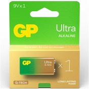 Resim G-TECH GP1604AU Ultra Alkalin 6LR61 9V Pil (Tekli) 