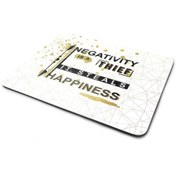 Resim WuW Negatiflik Ve Mutluluk Mouse Pad 