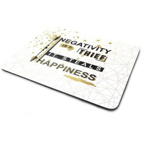 Resim WuW Negatiflik Ve Mutluluk Mouse Pad 