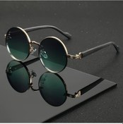 Resim Topnotch Minimalist Ahşap Desenli Gözlük Ultra Hafif Gri Yeşil Unisex Günlük Kullanım Açık Füme 