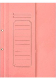 Resim Alemdar Yarım Kapak Dosya Lüks Pembe 25 Adet 
