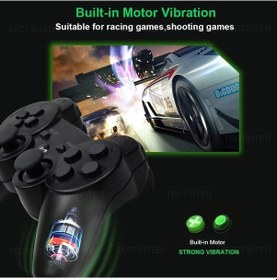Resim Sony Ps3 Denetleyici Destesi Bluetooth Pc Sony Ps3 Konsolu Conole Mando Joy Ps3 Için Cm3 Kablo Yok 