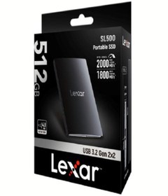 Resim Lexar 512 GB SL 500 portable SSD 2000 mb/sn 