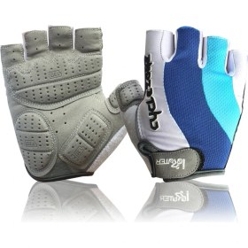 Resim Liangduo Shop Mavi Stil L Boyutu Dağ Bisikleti Bisiklet Eldiveni Balıkçılık Erkek Kadın Xxlcyclezone Luvas Para Ciclismo Mtb Bisiklet Yarım Parmak Eldiven Jel Artı Boyutu (Yurt Dışından) 