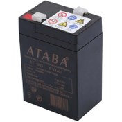 Resim ATABA AT-640 6 VOLT - 4 AMPER IŞILDAK AKÜSÜ (70 X 47 X 101 MM) 