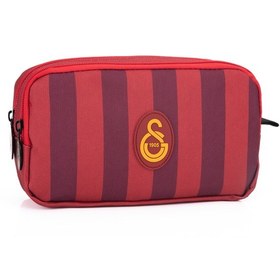 Resim Galatasaray Kırmızı Çubuklu Kalem Çantası Sarı - Kırmızı 