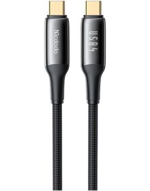 Resim Mcdodo Ca-2990 240w 4.0 Typec Typec Şarj Kablosu Siyah 1.2m 