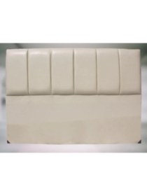 Resim Bengi Ticaret Başlık Alc Sedef Model 150 cm Suni Deri Kumaş Modern Krem Renk El Yapımı 