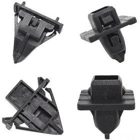 Resim Samdoo Toyota Fj Cruiser 2007-2014 İçin 4 Parça Siyah Klips Seti - Kolay Montaj 