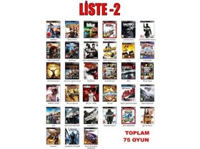 Resim Sony Ps3 Slim 750 GB 75 Oyun 3 Kablosuz Kol (Yenilenmiş) Garantili Ürün 